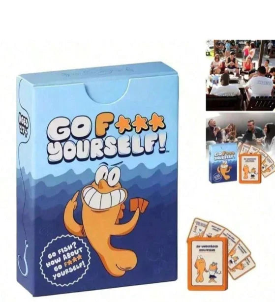 Funny Twisted Go Fish Card Game Adult Hilarious Interactive Party Board Game Novelty Gag Gift For Game Night Friends Family Holiday Gathering