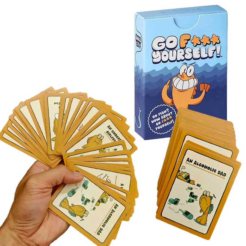 Funny Twisted Go Fish Card Game Adult Hilarious Interactive Party Board Game Novelty Gag Gift For Game Night Friends Family Holiday Gathering