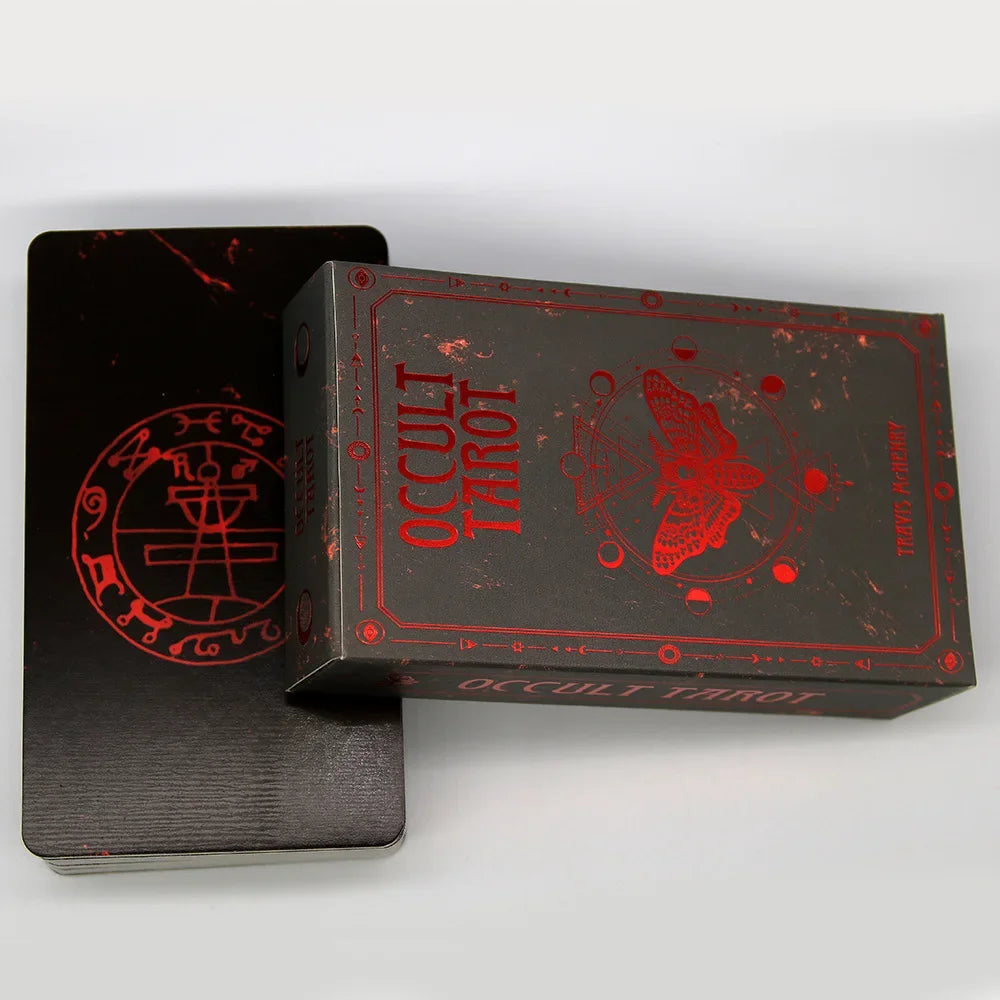 NEW Occult Tarot Cards Set A 78 Deck Oracle Card Family Party Playing Cards Board Solomonic Ancient Magickal Grimoires